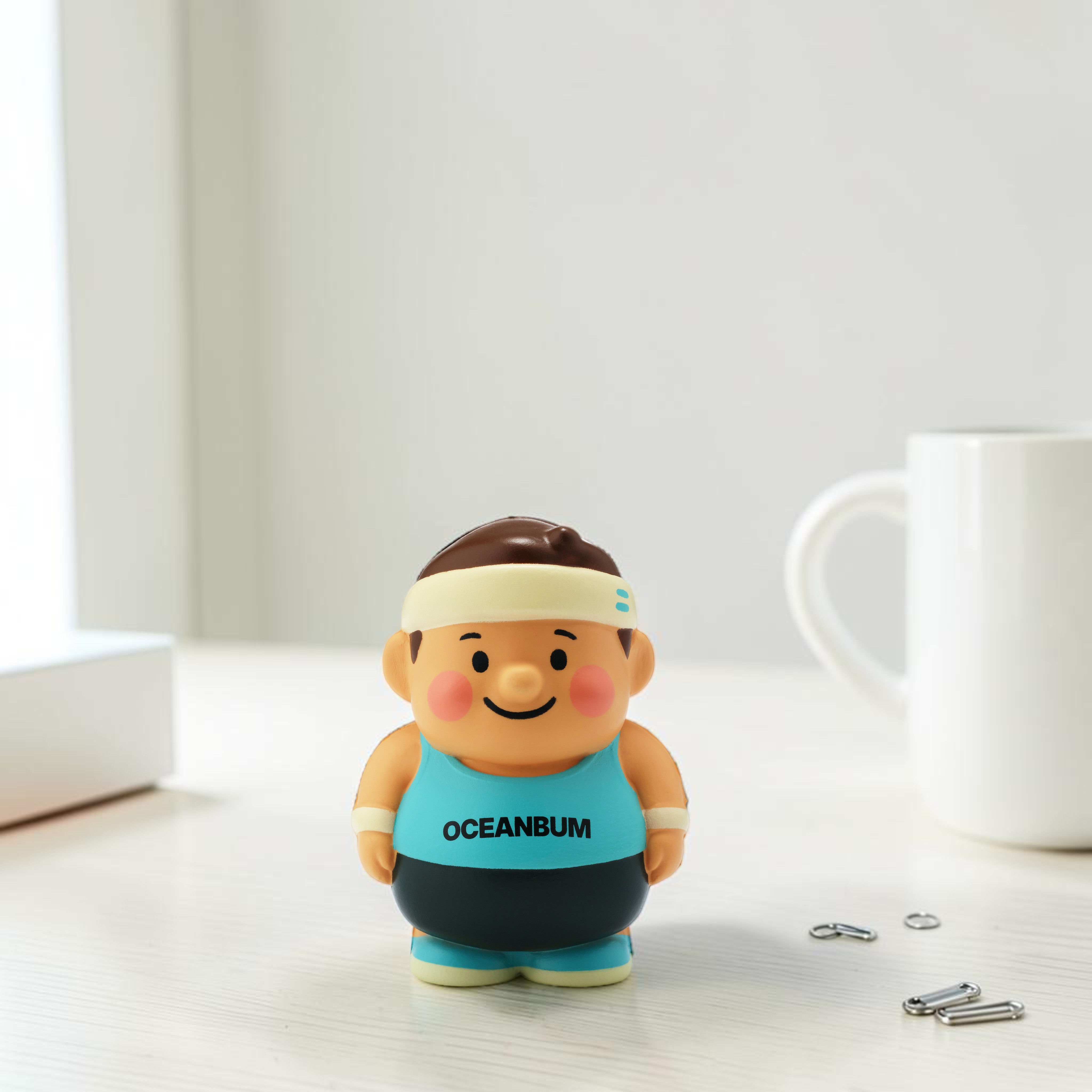 Oceanbum product standing on a desk